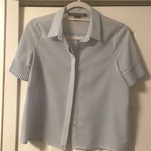 French Connection Short Sleeve Blouse XS